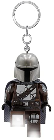 Lego Star Wars Mandalorian Saison 2 Lampe de Poche Porte-clés, 8 cm Hauteur