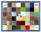 Colorello Deluxe Puzzlerahmen 50x70 cm Bilderrahmen Hellblau Gewischt Hintergrund Weiss Antireflex Kunstglas