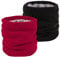 lifwimner 2 Stück Schal Winter Halsschlauch Herren Ski, Schlauchschal Halswärmer Gesichtsschal Fleece Loop Schal für Männer Frauen Aktivitäten Warm Nackenwärmer Sport(SchwarzRot)