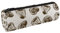 Graffiti Pop Art Leinwand Stift Federmäppchen Münze Geldbörse Kosmetik Make-up Tasche für Schüler Schreibwaren Schule Büro Aufbewahrung, Multi#07, 20x6.3cm/7.9x2.5in, Federmäppchen