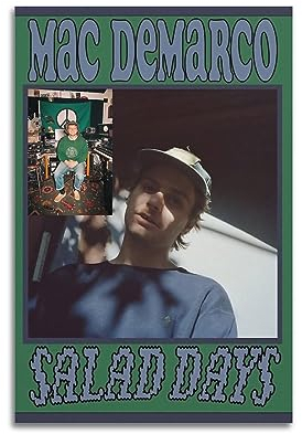 EtUrg Mac DeMarco Poster auf Leinwand, Kunstdrucke, Malerei, Dekoration, Geschenk für Zuhause, Büro, Schlafzimmer, Dekorationen, 30 x 45 cm, ungerahmt