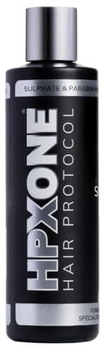 HPX ONE Anti Hair Loss Shampoo For Men - DHT Blockers: Saw Palmetto & Lupine Protein + Biotin, Keratin, Caffeine, Essential Oils & Plant Extracts - Strengthen, Thicken & Protect (250ml)