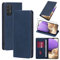 Vauki Funda Cuero para Samsung Galaxy A32 4G con 1 Cristal Templado Carcasa PU Tipo Cartera Soporte Tarjetas Case Soporte Plegable Tapa Libro Movil Flip Caso para Samsung Galaxy A32 4G 6.4,Azul