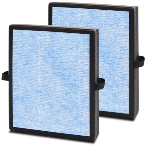 QCKRTAU Filtro de purificación de Aire MK04 Filtro HEPA Filtro de carbón Activado, Compatible con AROEVE MK04 MG04JH, Compatible con CONOPU JH04