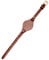 Uhrenarmband Damen-Uhrenarmband aus Leder, kompatibel mit Fossil ES3077 ES2830 ES3262 ES3060, modisches Zubehör im neuen Stil, 8 mm(Brown-gold)