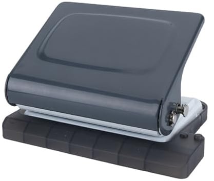 drburpily Tragbarer Spiralbinder für Büro und Studium, manuelle 10 Loch Bindemaschine, Metall, zum Entfernen von Papier, statische Bindemaschine, C