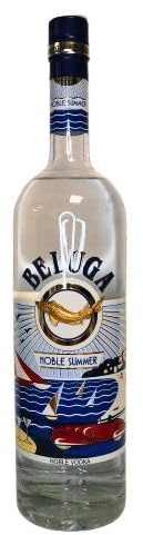 Beluga Noble Vodka Summer Edition, 40% Alcohol, 1000ml, Botella de Vidrio