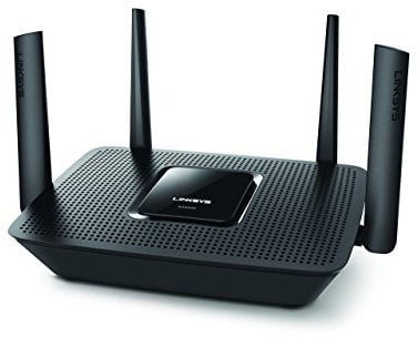 Linksys EA8300 Max-Stream: AC2200 Tri-Band Wi-Fi Router for Wireless Home Network, Uninterrupted Gaming and Streaming, MU-MIMO (Black)