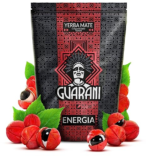Mate Tee Guarani Energia con Guarana 500g Mate Tee mit Guarana Quelle von natürlichem Koffein MateTee aus Paraguay starke Anregung natürliche Zutaten