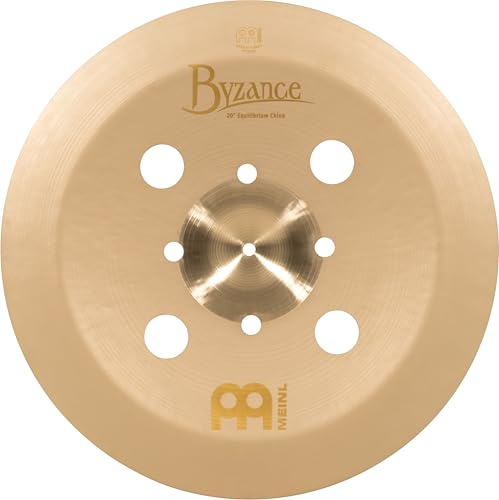 Meinl Cymbals Byzance Vintage Matt Garstka Equilibrium China 20 Zoll (Video) Schlagzeug Becken (50,80cm) B20 Bronze, Zwei Finishes (B20EQCH)
