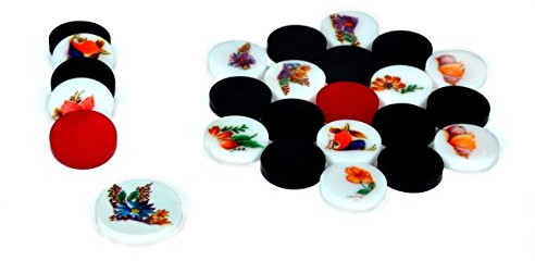 Bedruckt Carrom Münzen mit Gratis Striker