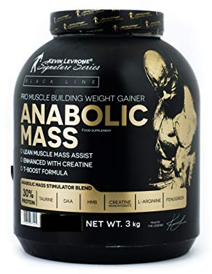 Kevin Levrone Black Line Anabolic Mass 3kg - Cookies with Cream - MUSKELMASSE - BULK - PROTEIN