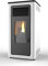 poêle à granulés audax 6 – 8-10 KW 10 kW blanc
