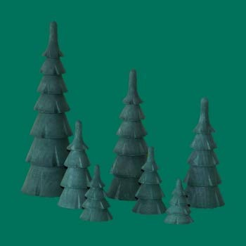Rudolphs Schatzkiste Baum Grün Höhe ca 16cm NEU Erzgebirge Holzbaum Dekobaum