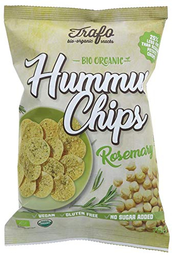 Trafo Hummus Chips Rosmarin, 75 g, 6 Stück