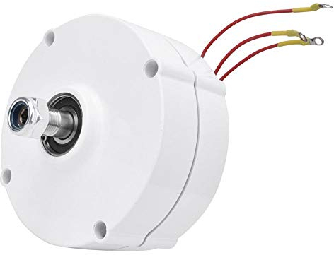 Synchronmotor, 12 V 100 W Windkraftanlage, Permanentmagnet Generator, 3 Phasen Synchrongenerator NE-100 für Haust Industriellen Einsatz(Generator)