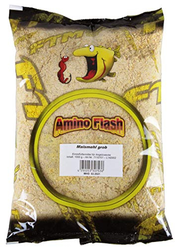 Amino Flash Maismehl grob 1kg von Fishing Tackle Max