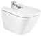 Roca,The Gap,SQUARE - Bidé suspendido sin tapa con fijaciones ocultas,Blanco,350mm x 540mm x 400mm,A357476000