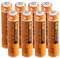 NI-MH AAA Rechargeable Battery 1.2V 700mah 8-Pack HHR-4DPA AAA Batteries for Panasonic Cordless Phones, Remote Controls, Electronics