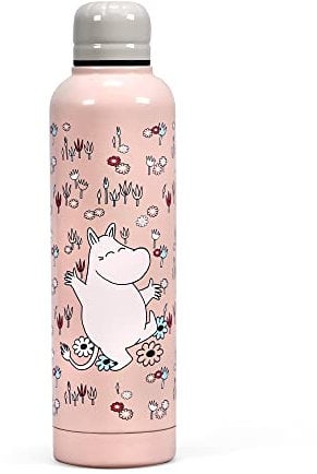 Moomin - Water Bottles - Moomin Metal Water Bottle Moomintroll