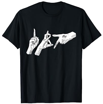 Deutschrap Hip Hop 187 Handzeichen Geste T-Shirt
