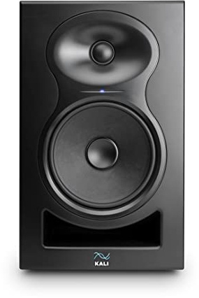 KALI AUDIO LP-6 V2 6.5 Project Lone Pine Powered Studio Monitor - Low-Noise Bi-Amped Professional Studio Speaker for Music Production - 80W, 115dB Max SPL - TRS, RCA, XLR Inputs - Single, Black