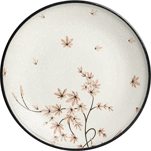 yoaxia ® - [ mepuru Teller Ø 25,5 cm/H 3,5cm Essteller/Sushi-Teller/aus Japan