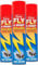 3x 400ml Sanmex Fly & Wasp Killer Fast Acting Spray Zapper Repellent Insecticide