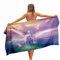 Ulticool Mikrofaser Handtuch - Einhorn Pferd Unicorn - 160 x 80 cm - Leicht Reisehandtuch Schnelltrocknend Badetuch Strandhandtuch Saunatuch Microfaser Microfiber - für Reise Fitness Sport Strand