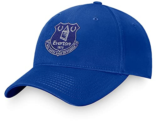 Fanatics Everton FC Hat Baseballkappe Cap Baseballcap Basecap Mütze Royal