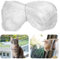BluVast 5 x 5m Rete Gatti Balcone, 2.5cm Rete per Gatti, Rete per Gatti Balcone, Rete Balcone per Gatti, Rete Gatto Adatto per Interni ed Esterni Scale Finestre Balconi Terrazze Giardini