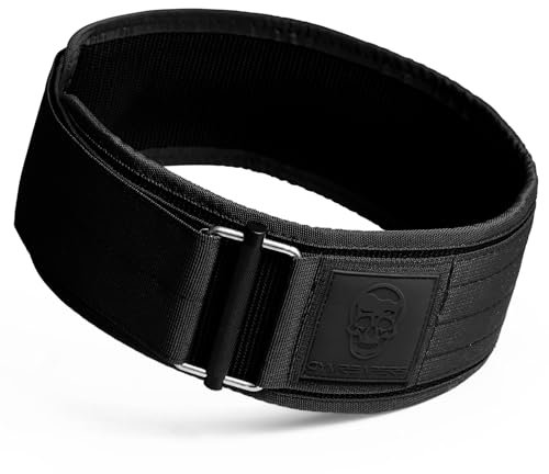 Gymreapers Schnellverriegelnder Gewichthebergürtel für Herren, Fitnessgürtel für Powerlifting, Kreuzheben, Gürtel mit 10,2 cm Neopren-Metallschnalle, Rückenstütze, Gewichthebergürtel für Damen