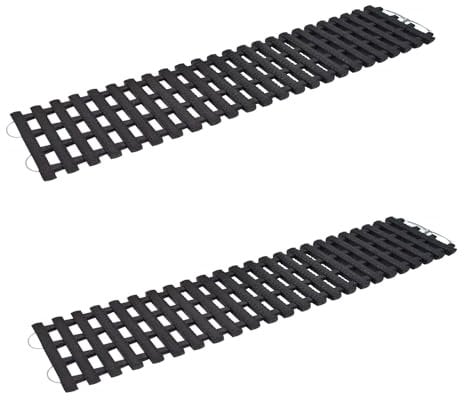2x Anfahrhilfe Antirutschmatte Grippmatte Schnee Reifen für Kfz PKW 100x21 cm