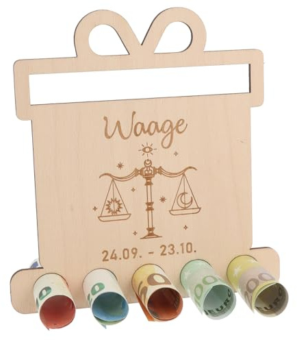 Spruchreif | Originelle Geldgeschenke | Geldgeschenk Waage| Geschenke aus Holz | Geburtstagsgeschenk Waage