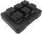 Docooler 6-Key Keyboard Programmable Tri-mode 2.4G/BT/Wired Mechanical Keyboard One Handed Macro Pad, Plug and Play Simple Operation Keyboard for Gaming Office Work Programmable PS