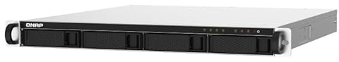 QNAP TS-432PXU 4-Bay Turbo-Station NAS (AnnapurnaLabs Alpine AL-324 ARM® Cortex-A57 4-Core 1,7GHz 2GB DDR4 RAM 2xRJ-45 2,5 GbE LAN-Port) 8TB Bundle mit 4X 2TB WD Red Plus HDDs
