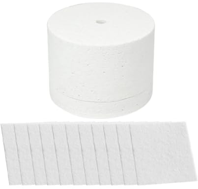 Haztholf Four à Micro-Ondes en Céramique pour la du Verre, Blanc, Écologique, Kit Professionnel pour Débutants en du Verre