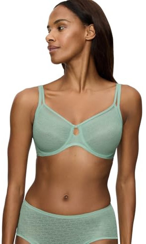 Triumph Signature Sheer, Minimizer-BH Damen, Blau (Misty Turquoise), 80D