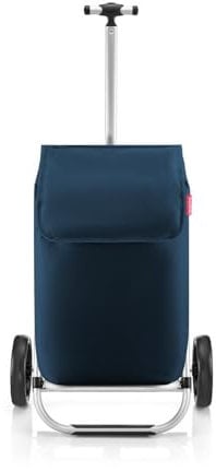 reisenthel Shopping Trolley Dark Blue - Leichter, geräumiger Shopping Trolley für den Wocheneinkauf