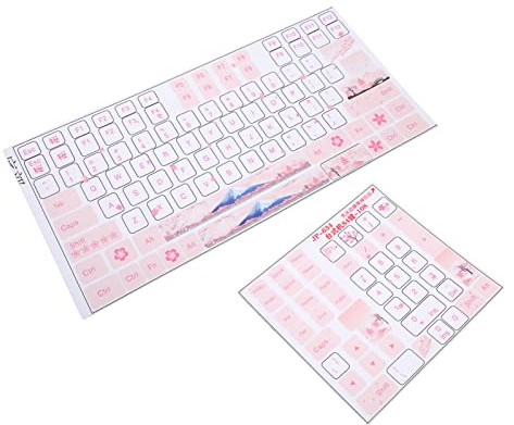 English Keyboard Stickers Universal Clear Key Button Stickers for Desktop Computer Mechanical Keyboard Letter Replacement Labels Keyboard Decal Set