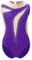 Alvivi Body Danza Classica per Bambine Balletto con Strass Loetard Ginnastica Artistica Costumi per Balletto Bodysuit da Ballo Leotards a Senza Manica Dancewear Viola 15-16 anni