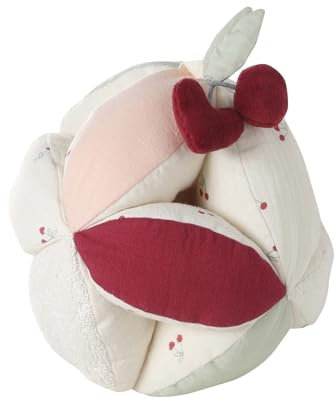 VERTBAUDET Sensorischer Krabbelball Cherry Ecru TU