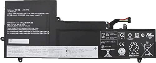 15,44 V 71 Wh L19M4PF5 5B10W65278 L19C4PF5 5B10W65281 Laptop-Akku Ersatz kompatibel für Lenovo Ideapad Yoga Slim 7-15IIL05 7-15ITL05 Ideapad Slim 7-15IIL05 7-15 ITL05 Serien