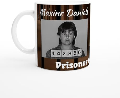 Novelty Coffee Mug, Cell Block H Design, Collectible Fan Merchandise
