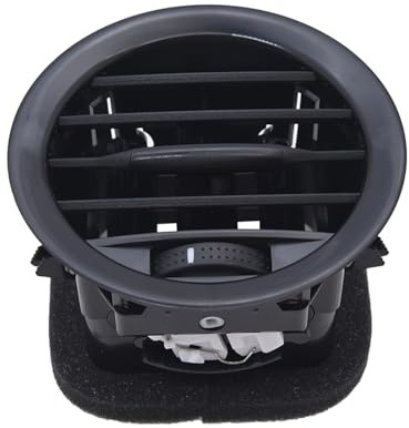 Auto Lüftungsgitter Für Opel Für ADAM Für CORSA D MK3 Für Vauxhall 13417363 2201099 Schwarz/Chrom A/C Air Vent Abdeckung Outlet Grille Passt AC Lüftungsgitter(Black B)