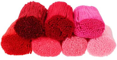 JOINPAYA 7 Stück Dekoratives Knüpfgarn Weiches Acrylgarn für Selbstgemacht Teppiche und Teppichstickerei Vielseitiges Tuftinggarn für Kissen und Decken