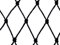 Volierennetz - 60 mm Maschenweite Schwarz 12,5 m x 20 m
