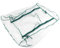 Tenda per serra (senza telaio in ferro) Mini serra per piante in PVC Copertura per piante impermeabile per uso domestico trasparente adatta per piantare da giardinaggio all'aperto e al chiuso