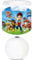 Lampe de chevet PATROUILLE ET SES AMIS création artisanale - Personnalisé avec le prénom de l'enfant N° 1