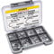 XFISHMAN Barbless Fly Hooks Assortment - 240 Hooks (10# ~16#) - Dry & Wet Nymphs - Trout Fishing
